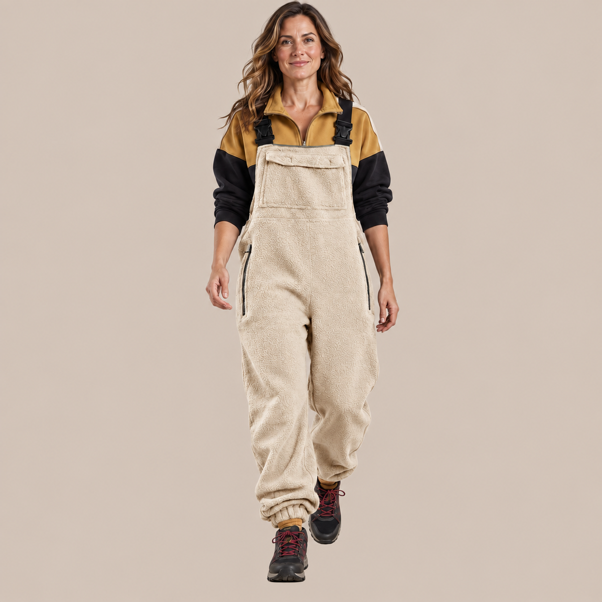 Ofelia | Weiche Latzhose für Damen