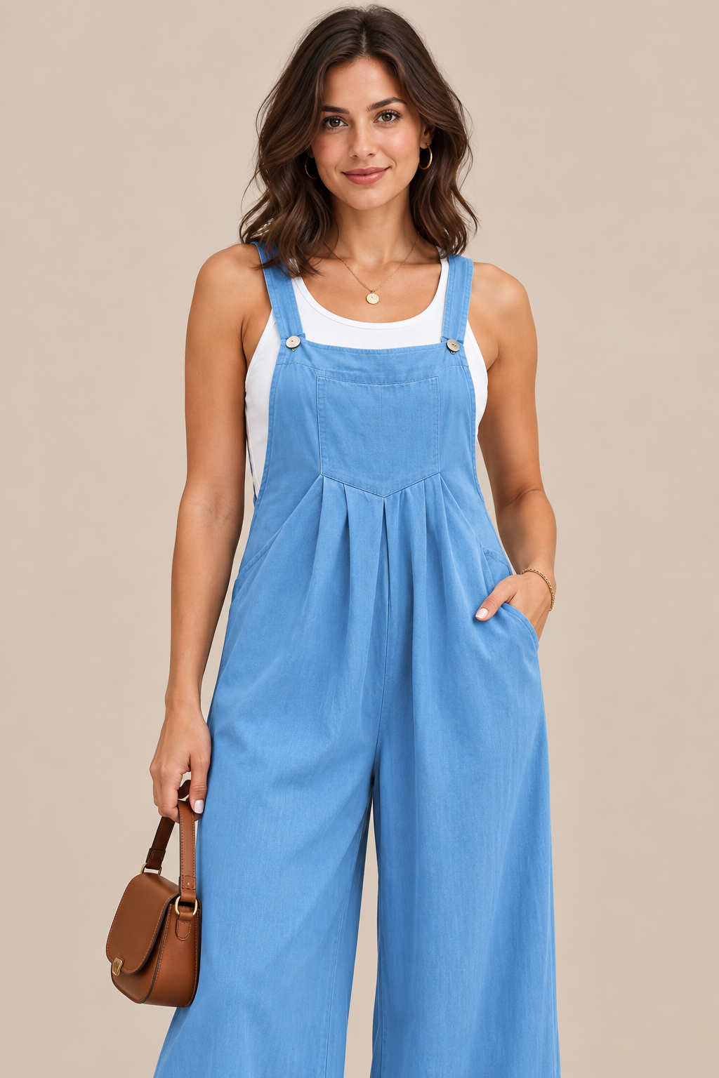 Orelia | Weite Latzhose für Damen