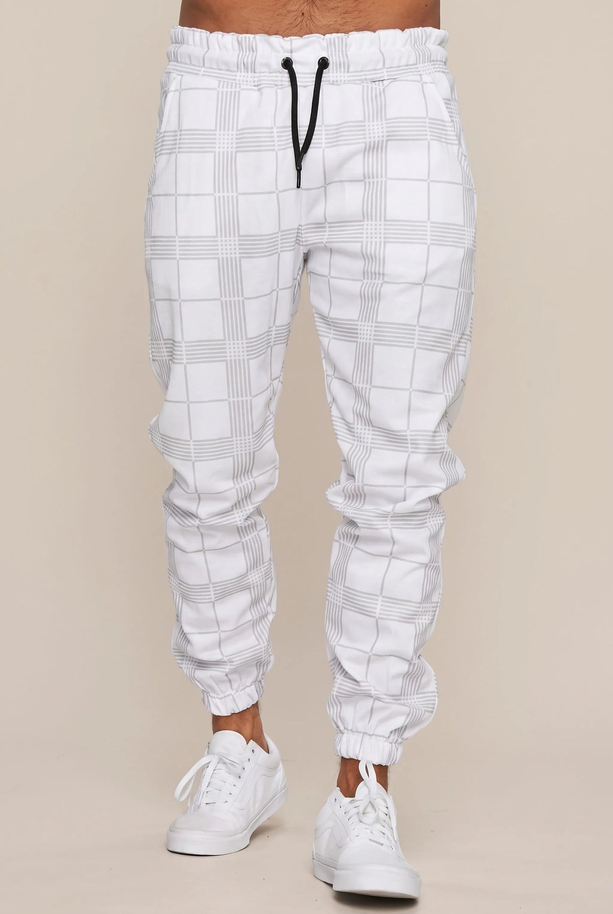 PlaidTrack | Karierte Jogginghose Für Herren