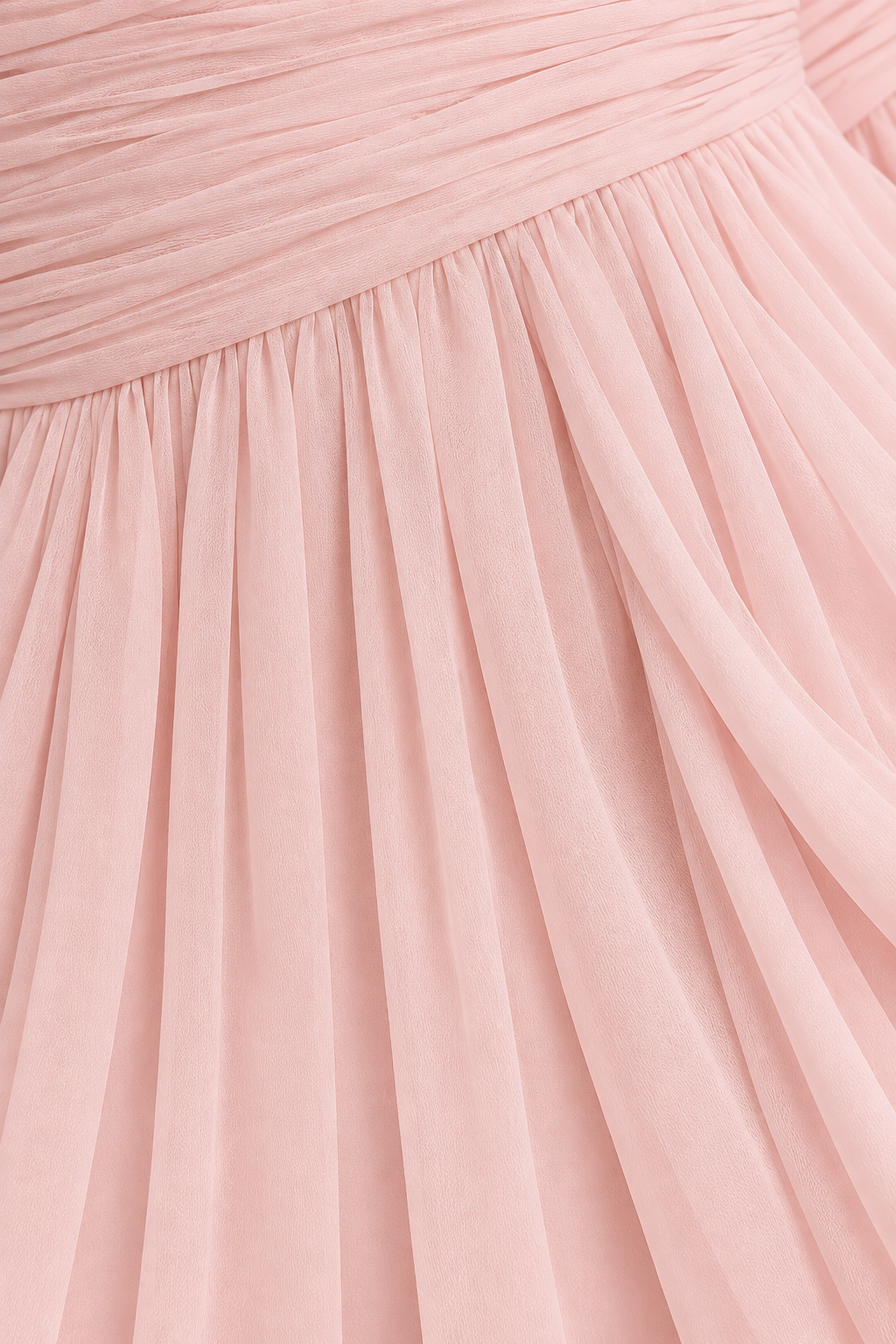 Pleatise | Ärmelloses Plisseekleid In Midilänge