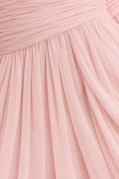 Pleatise | Ärmelloses Plisseekleid In Midilänge