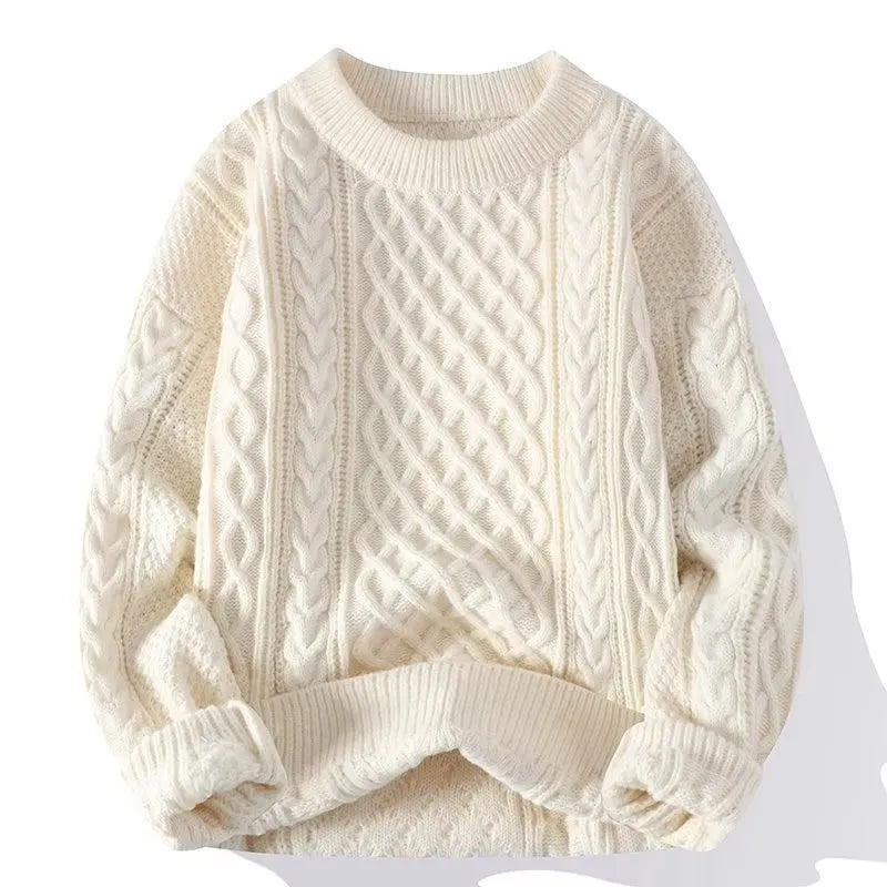 Pullover Damen | Damen Strickpullover | Zopfmuster-Optik: stilvoll & kombinierbar