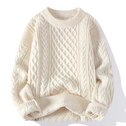Pullover Damen | Damen Strickpullover | Zopfmuster-Optik: stilvoll & kombinierbar
