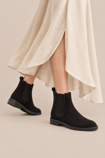 Rhona | Klassische Chelsea-Winterstiefel für Damen