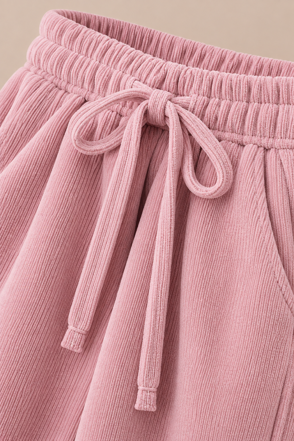 Rosallie | Cordhose Damen mit extra weitem Bein und Kordelzug