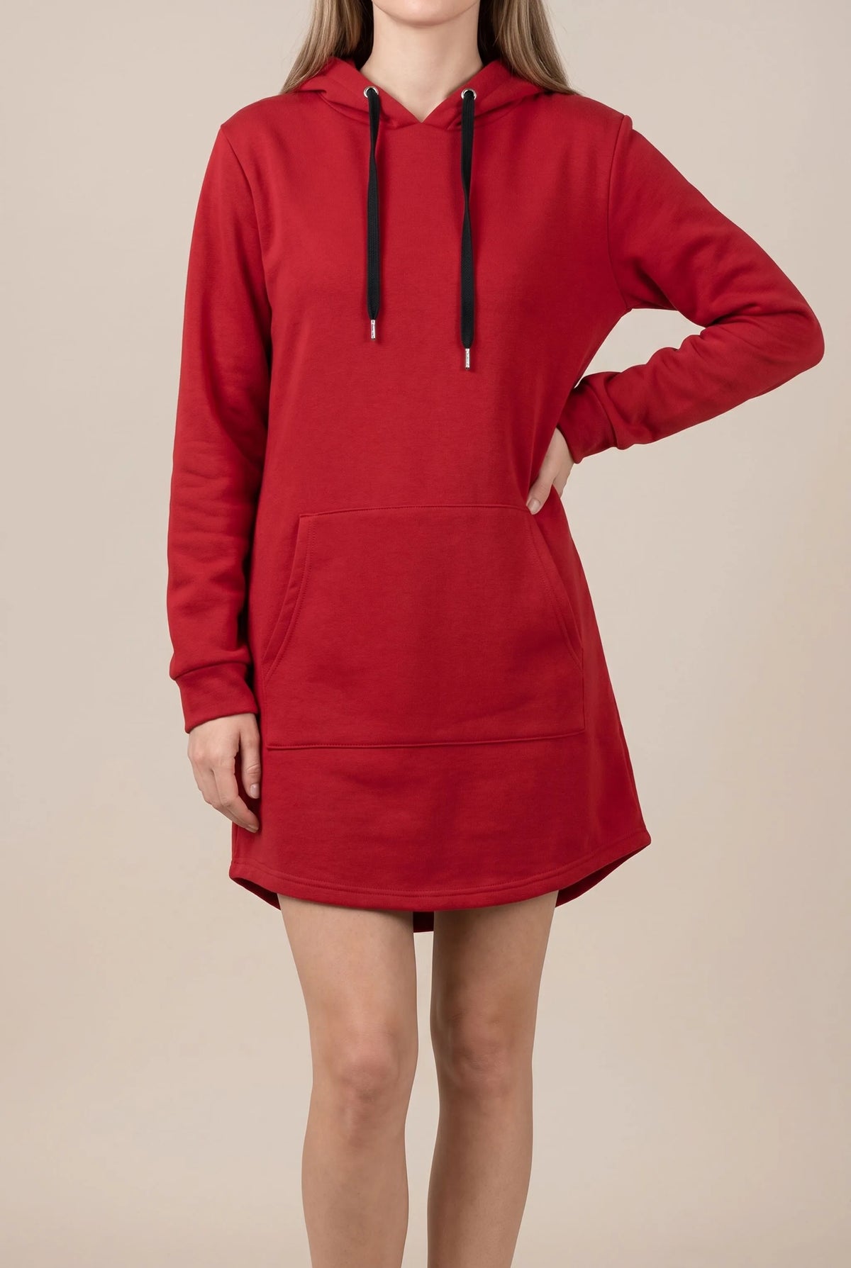 Rovyan | Langes Kapuzenkleid Für Damen