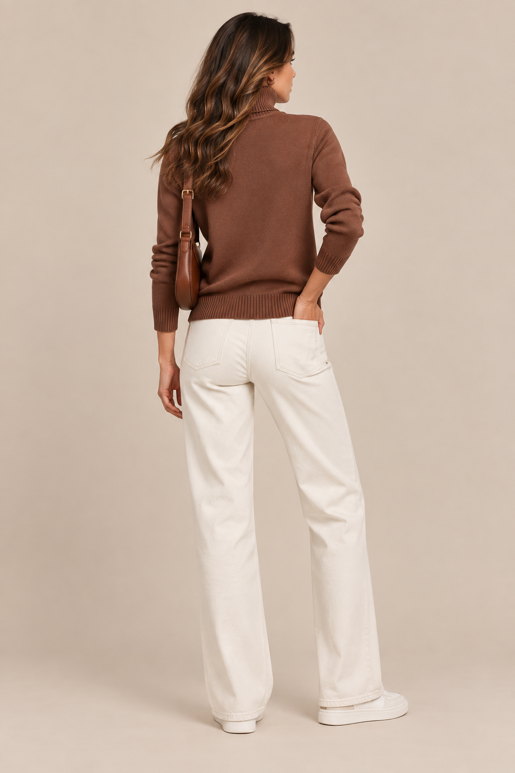 Salvie | Strickpullover Damen mit klassischem Rollkragen