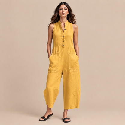 Shaina | Locker geschnittene Latzhose für Damen