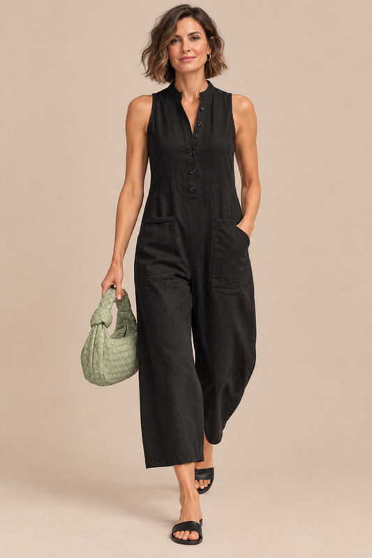 Shaina | Locker geschnittene Latzhose für Damen