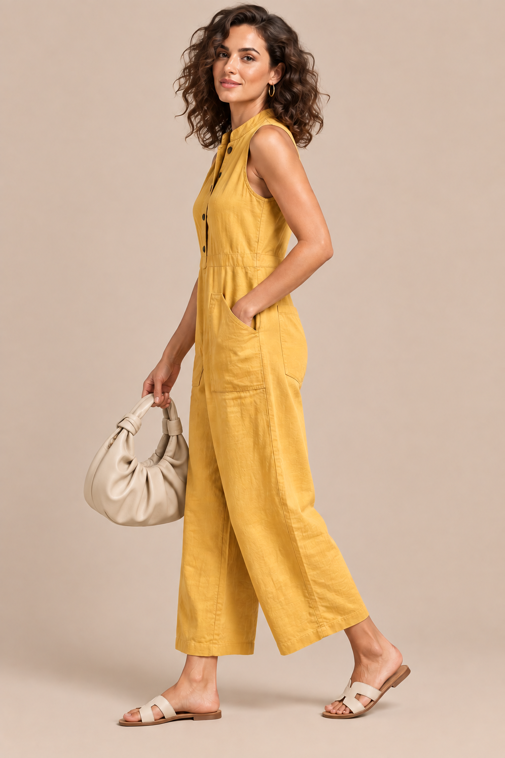Shaina | Locker geschnittene Latzhose für Damen