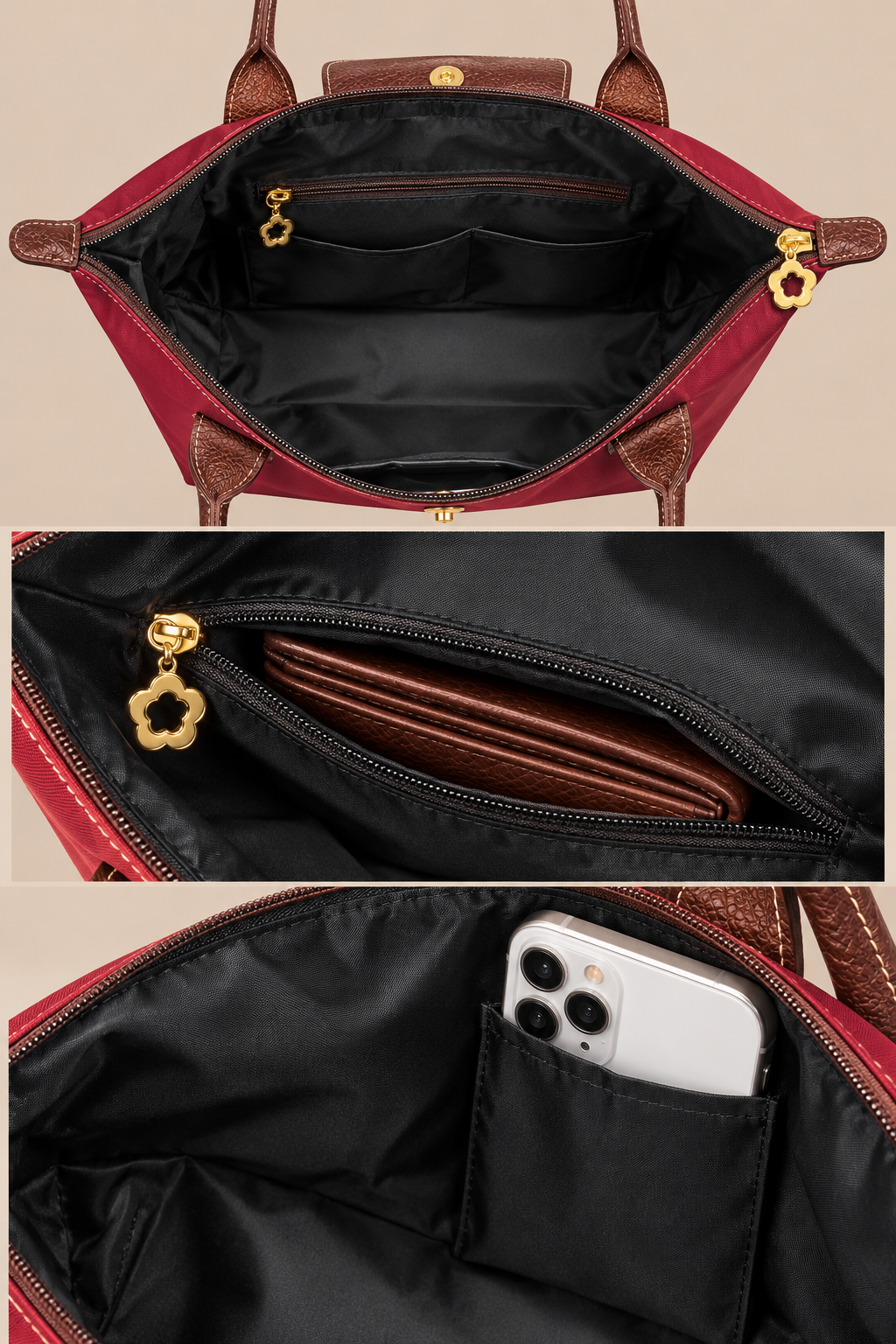Sherina | Schultertasche Damen mit langen Henkeln