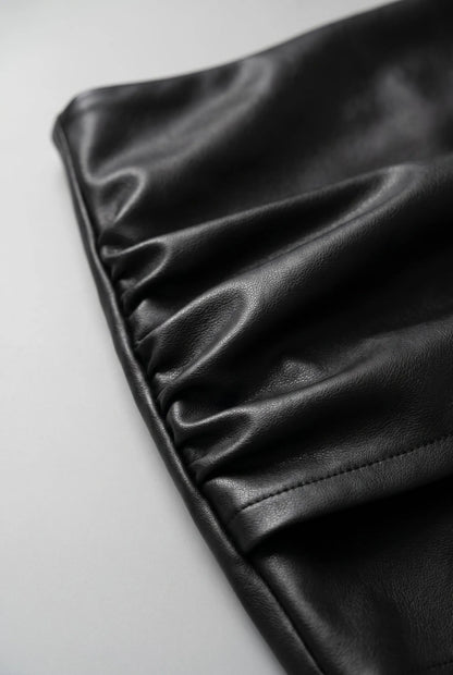 Silhueta | Kurzer Minirock Mit Asymmetrischem Saum