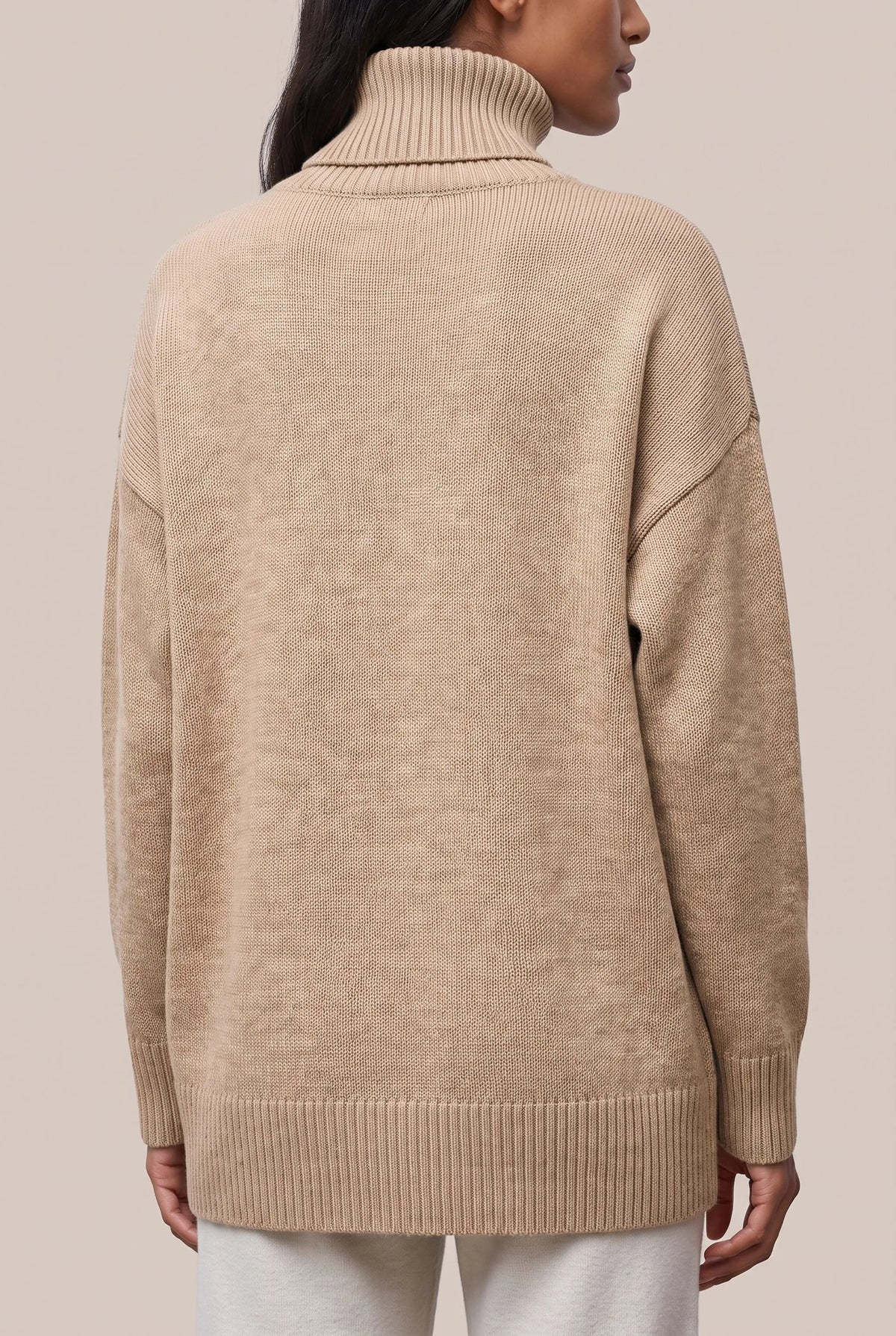 SnugStyle | Weiter Damen Rollkragenpullover