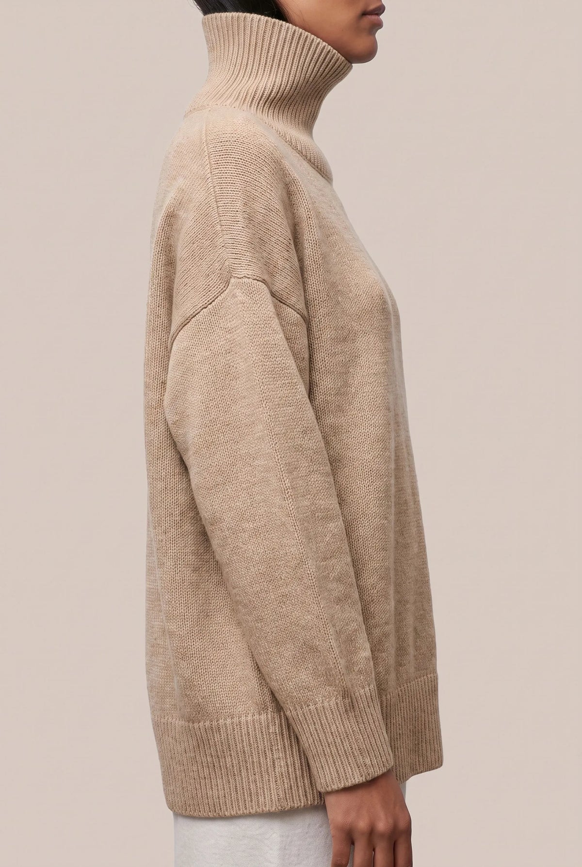 SnugStyle | Weiter Damen Rollkragenpullover