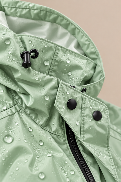 Soraya | Lange wasserdichte Regenjacke für Damen