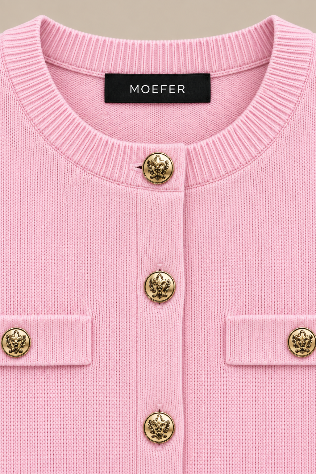Sorella | Cardigan Damen mit Kurzarm und Knöpfen