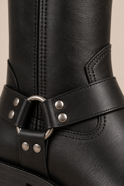 SteppeRider | Klassische Halbhohe Cowboystiefel