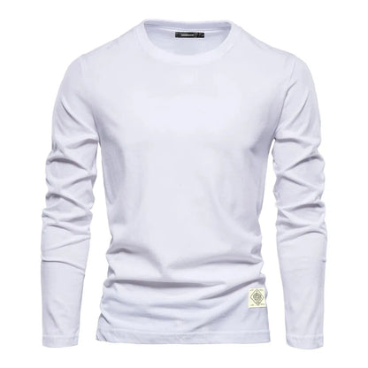 Sweatshirt Herren | Herren Langarmshirt | Rundhals-Form & glatte Front für cleane Layer-Looks