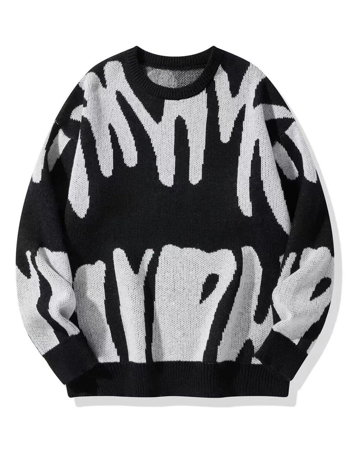 Sweatshirt Herren Rundhals | Warm & Modernes Muster