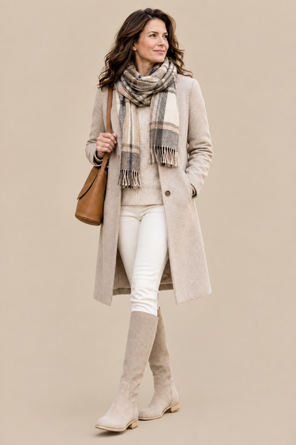 Sylvara | Winterstiefel Damen mit perforiertem Schaft
