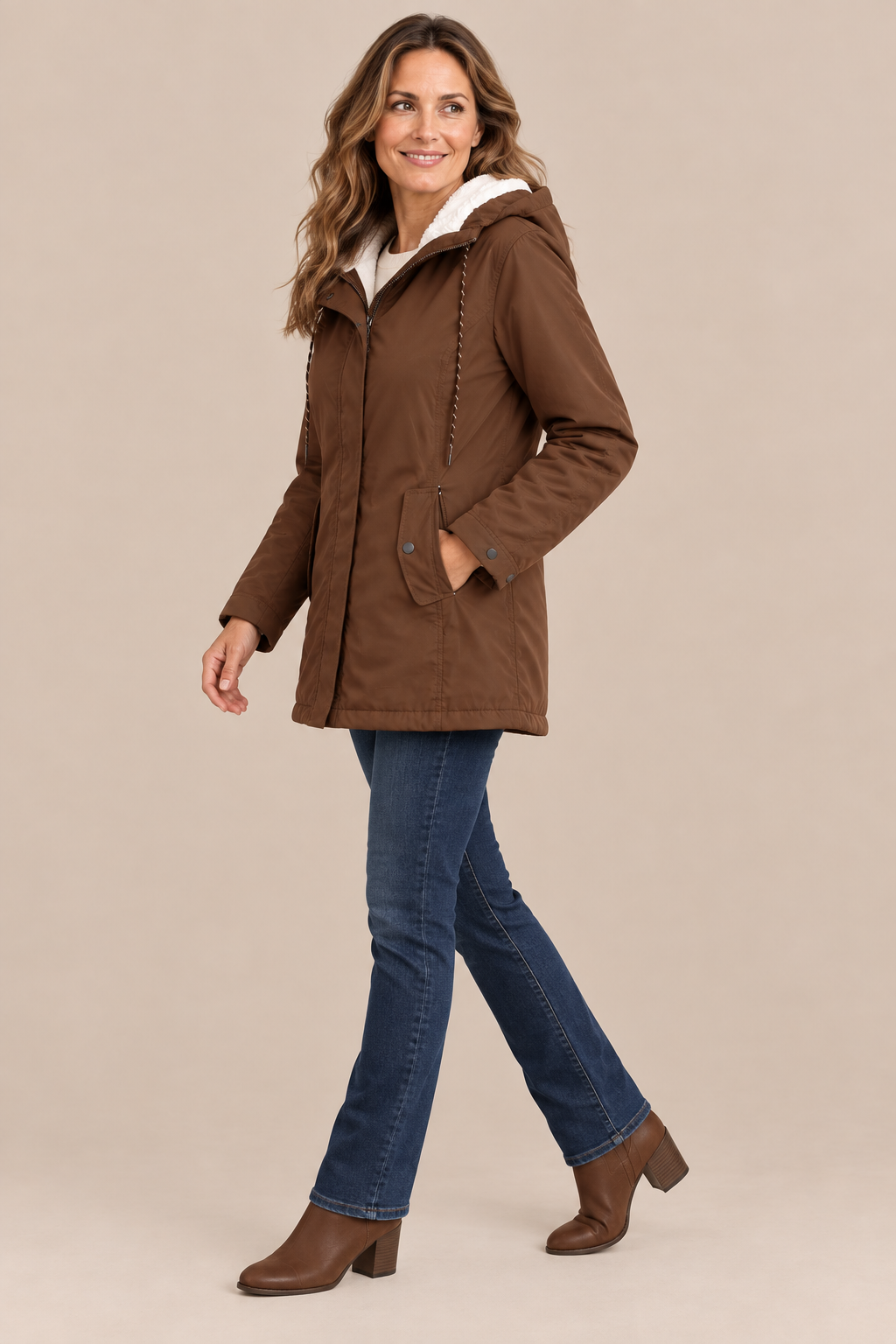 Thalia | Winterjacke Damen mit Kapuze