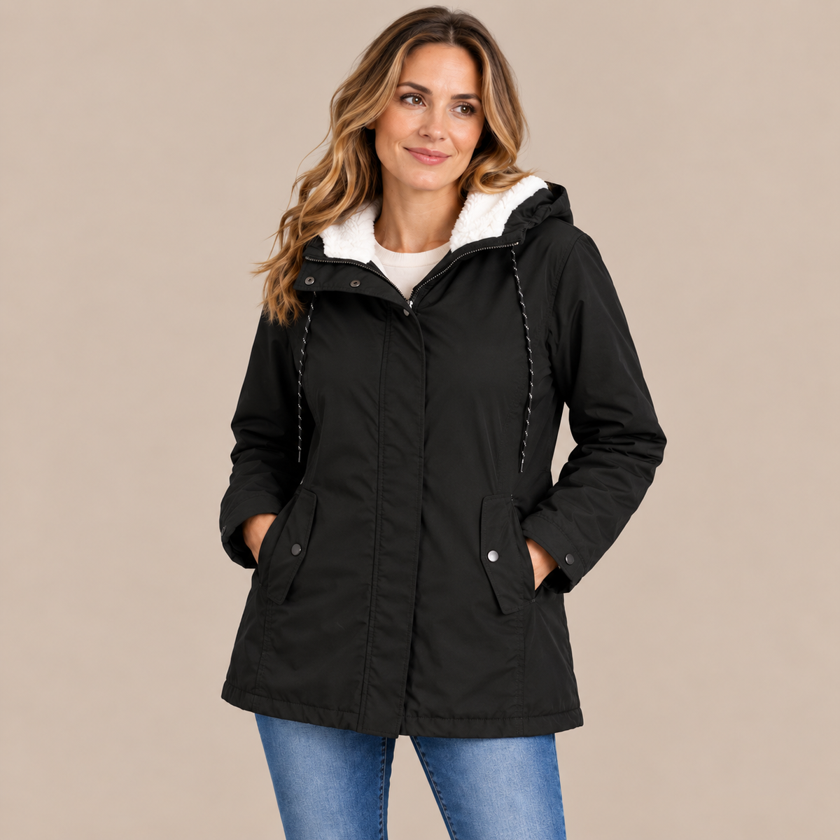Thalia | Winterjacke Damen mit Kapuze