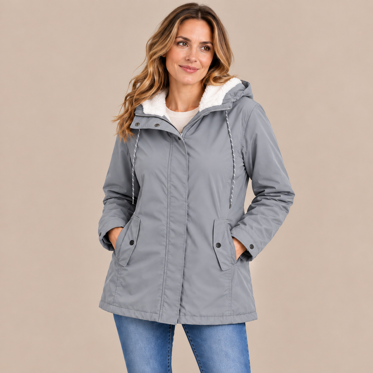 Thalia | Winterjacke Damen mit Kapuze