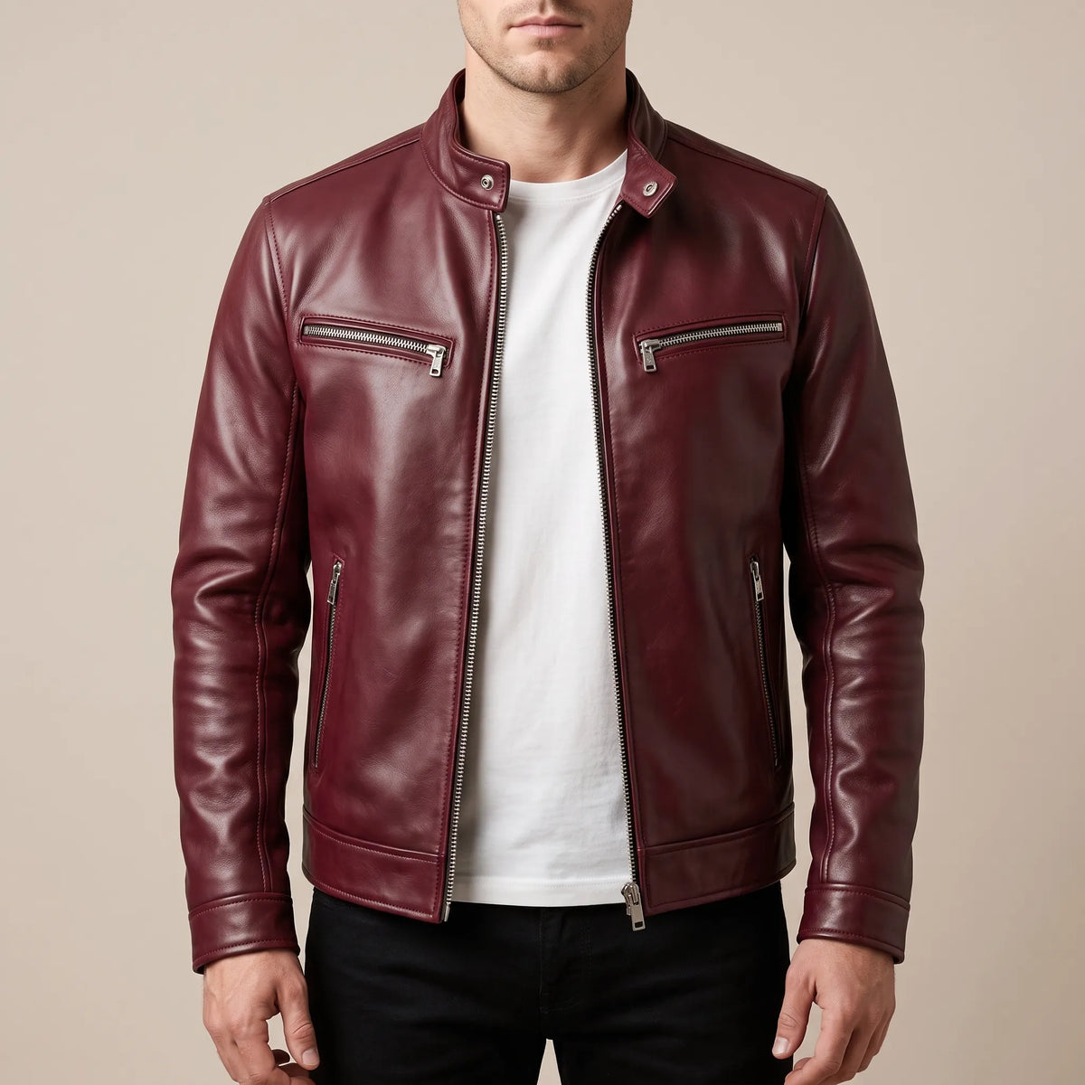 UrbanRide | Klassische Motorradjacke Für Herren
