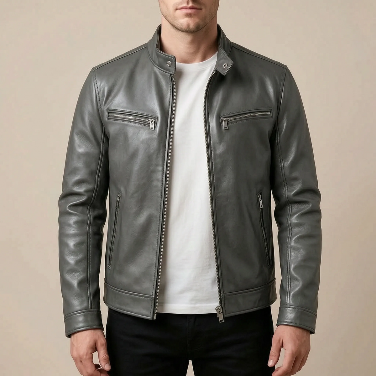 UrbanRide | Klassische Motorradjacke Für Herren