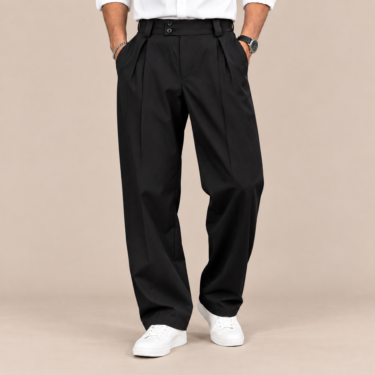 UrbanoPant | Moderne Weite Stoffhose