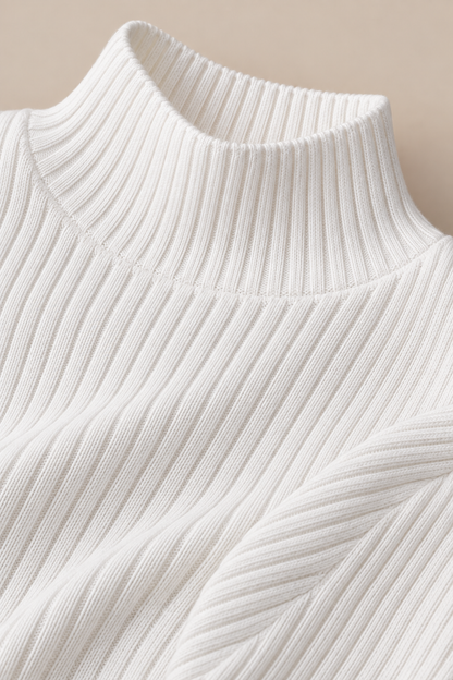 Valessa | Strickpullover Damen mit elegantem Rollkragen