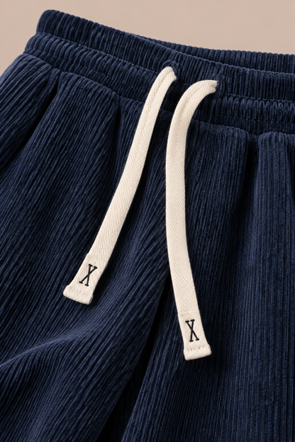 Valiza | Cordhose Damen mit weitem Bein und Corduroy-Struktur
