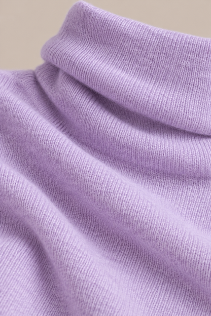 Vanessa | Strickpullover Damen mit elegantem Rollkragen