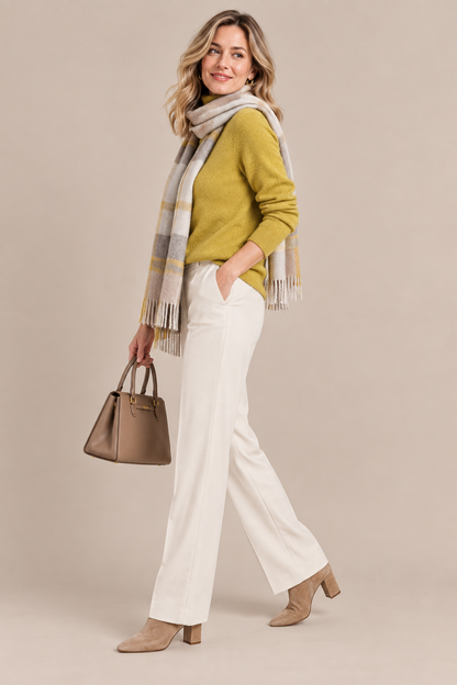 Vanessa | Strickpullover Damen mit elegantem Rollkragen