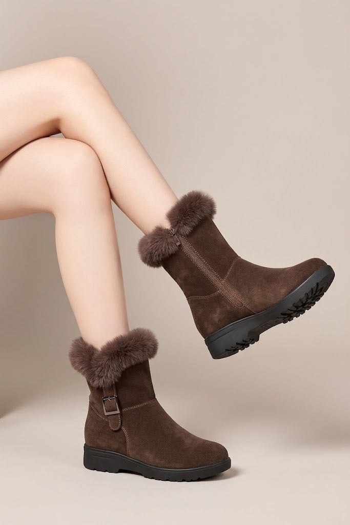 Varelia | Gefütterte Winterstiefel Damen im Snowboot-Stil