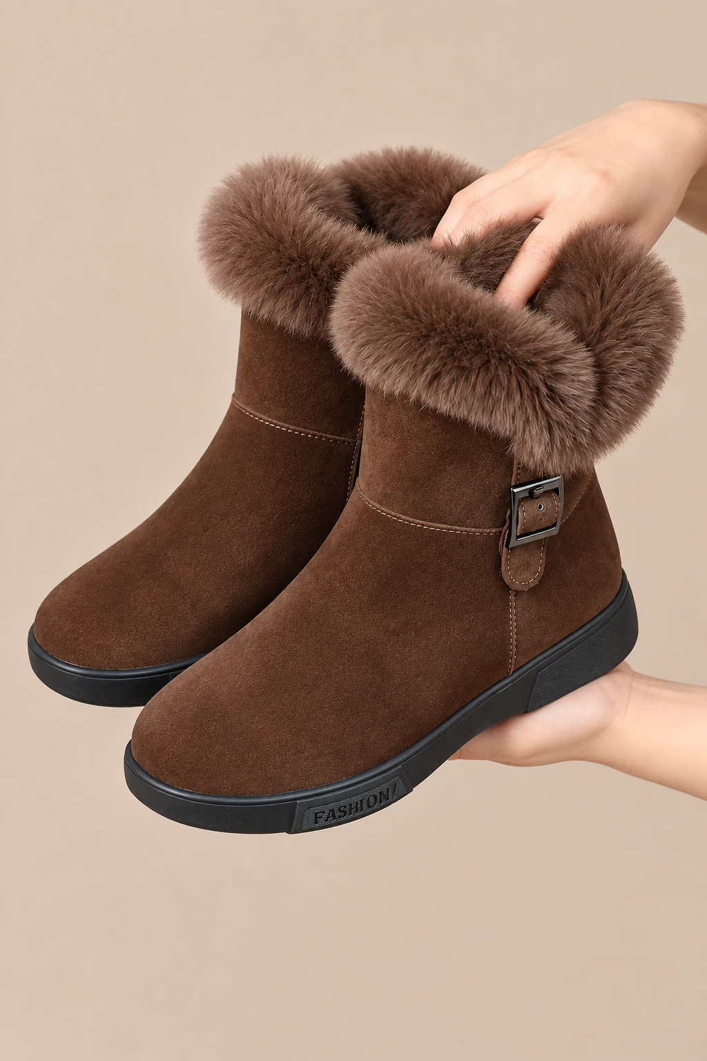Varelia | Gefütterte Winterstiefel Damen im Snowboot-Stil