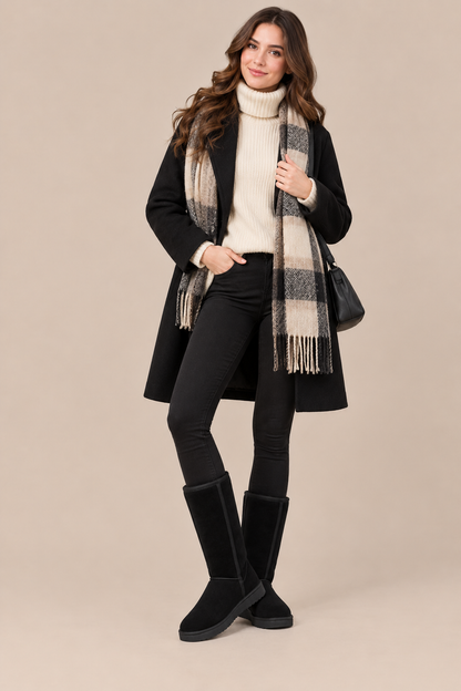 Veliz | Winterstiefel Damen mit warmem Futter und Reissverschluss