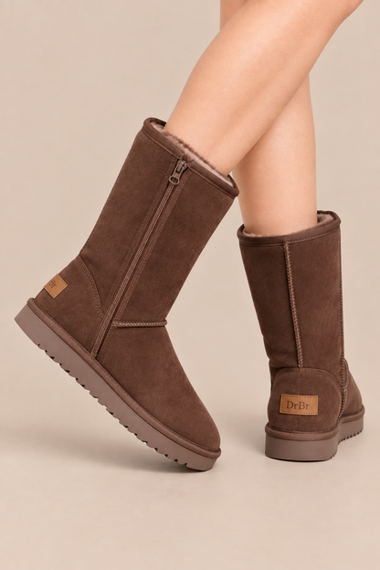 Veliz | Winterstiefel Damen mit warmem Futter und Reissverschluss
