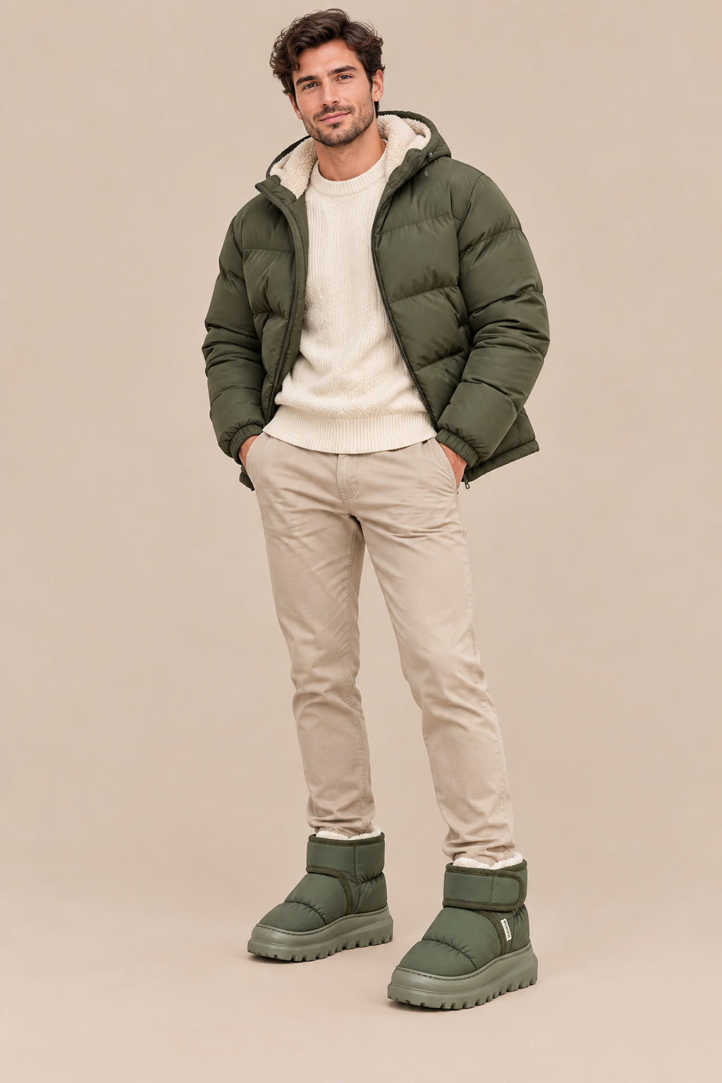 Victor | Winterstiefel Herren mit warmem Futter und Profilsohle