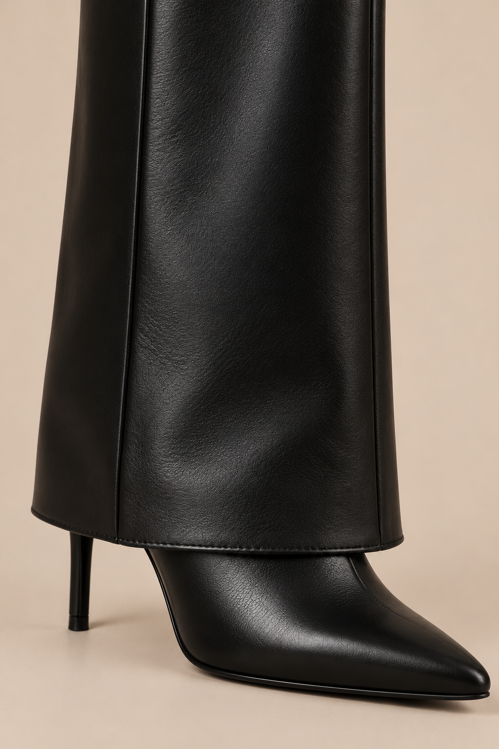 Virette | Fold Over Boots mit extra hohem Schaft