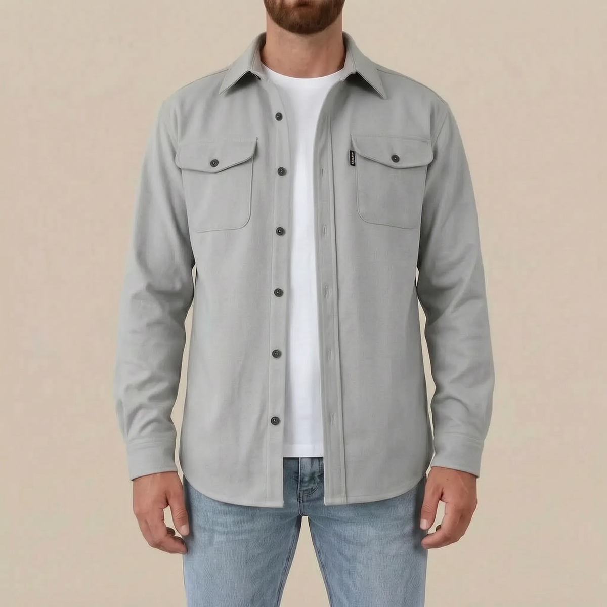 Vistal | Legere Langärmlige Hemdjacke