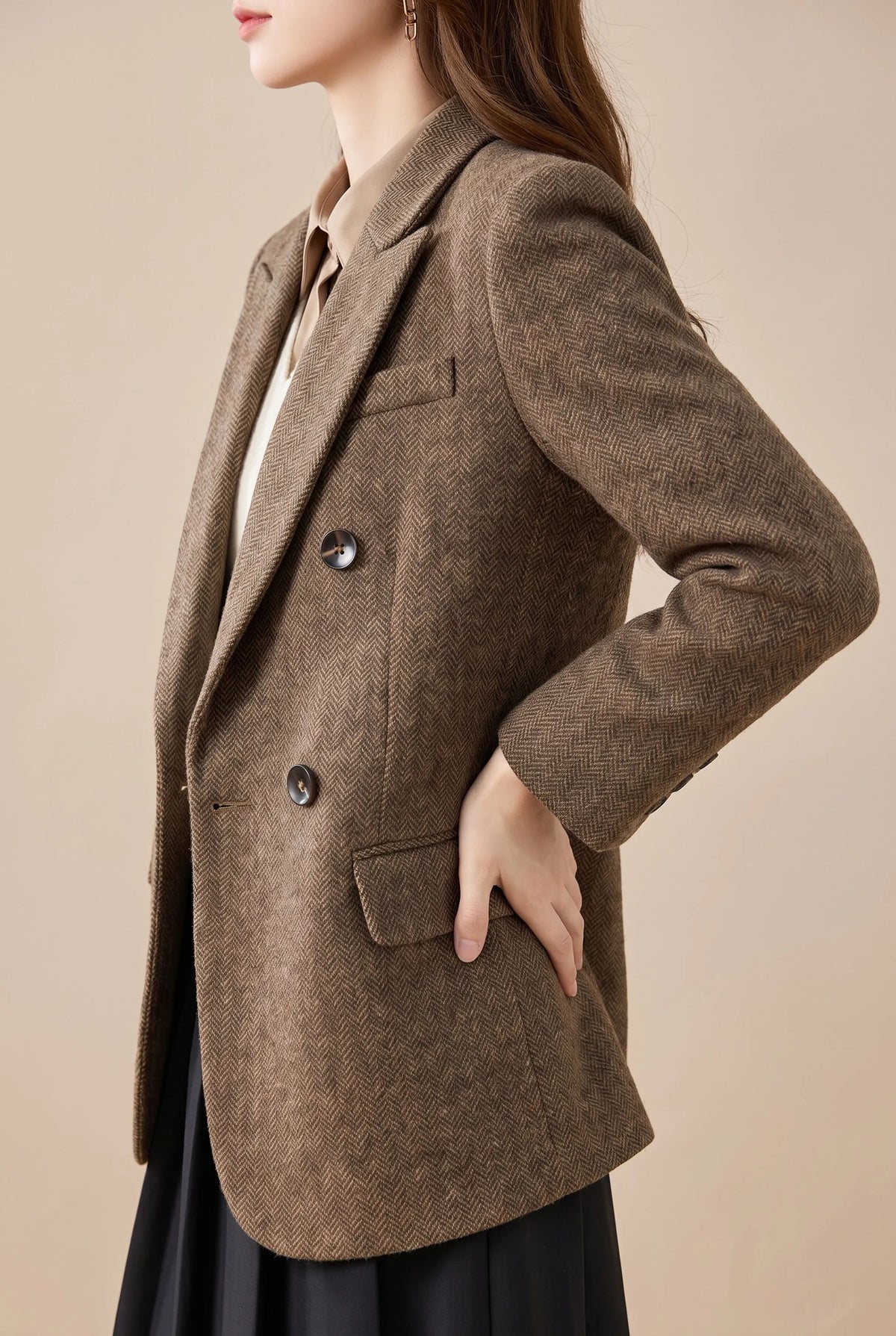 VittoriaBlazer | Klassischer Doppelreihiger Damen-Blazer