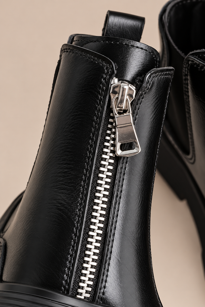 Zelina | Chelsea Boots Damen mit Frontreissverschluss