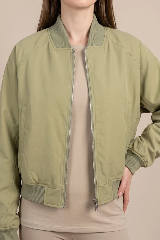 Zenth | Kurze Lockere Damen Bomberjacke