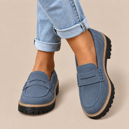 Ziah | Loafers Damen mit Profilsohle