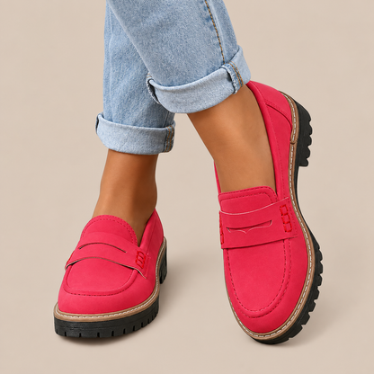 Ziah | Loafers Damen mit Profilsohle