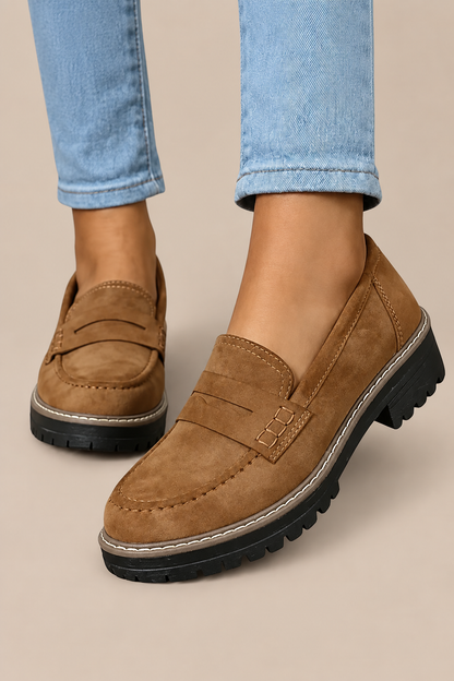 Ziah | Loafers Damen mit Profilsohle