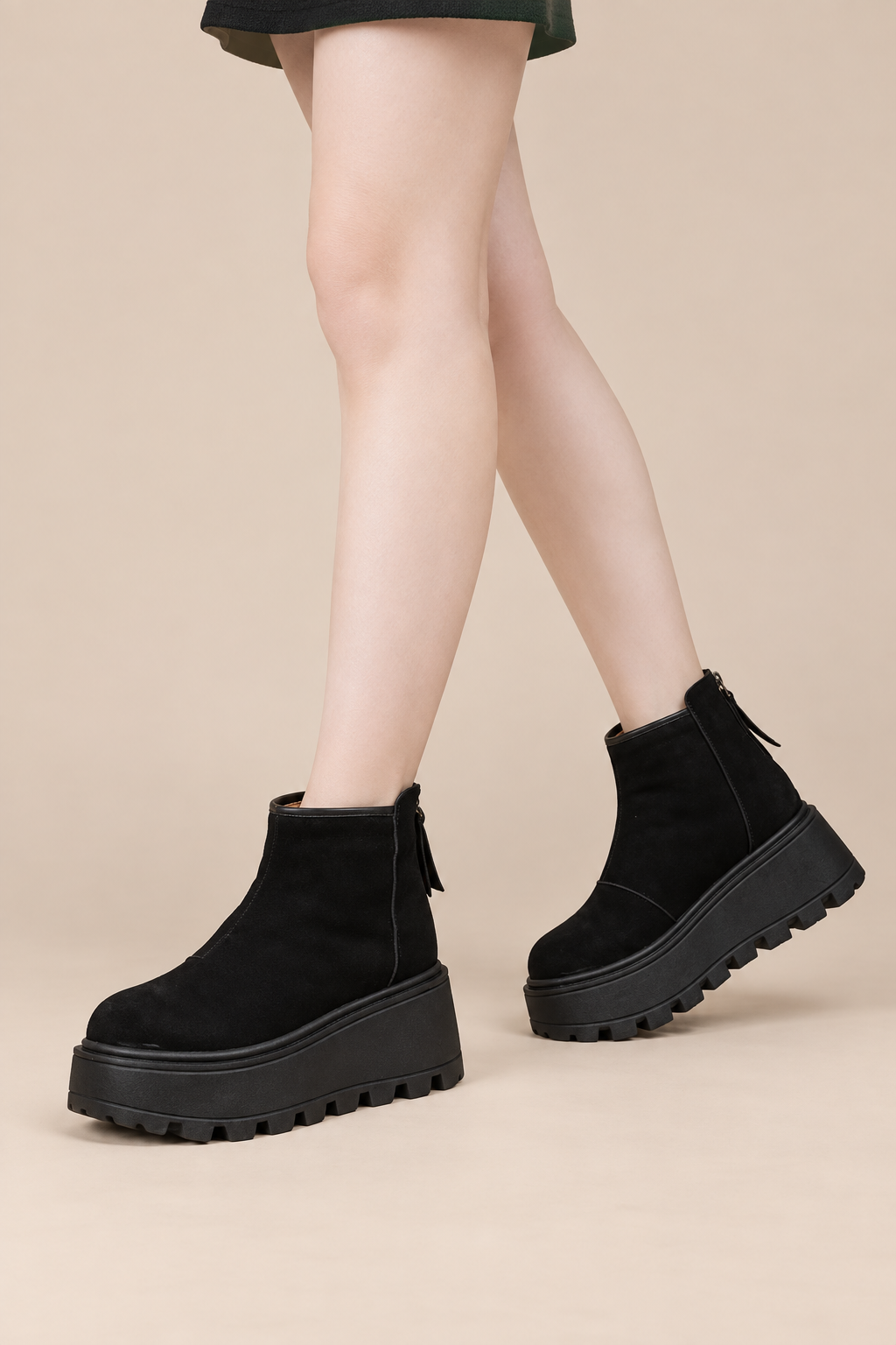 Zinnia | Winterstiefel Damen mit markanter Plateausohle