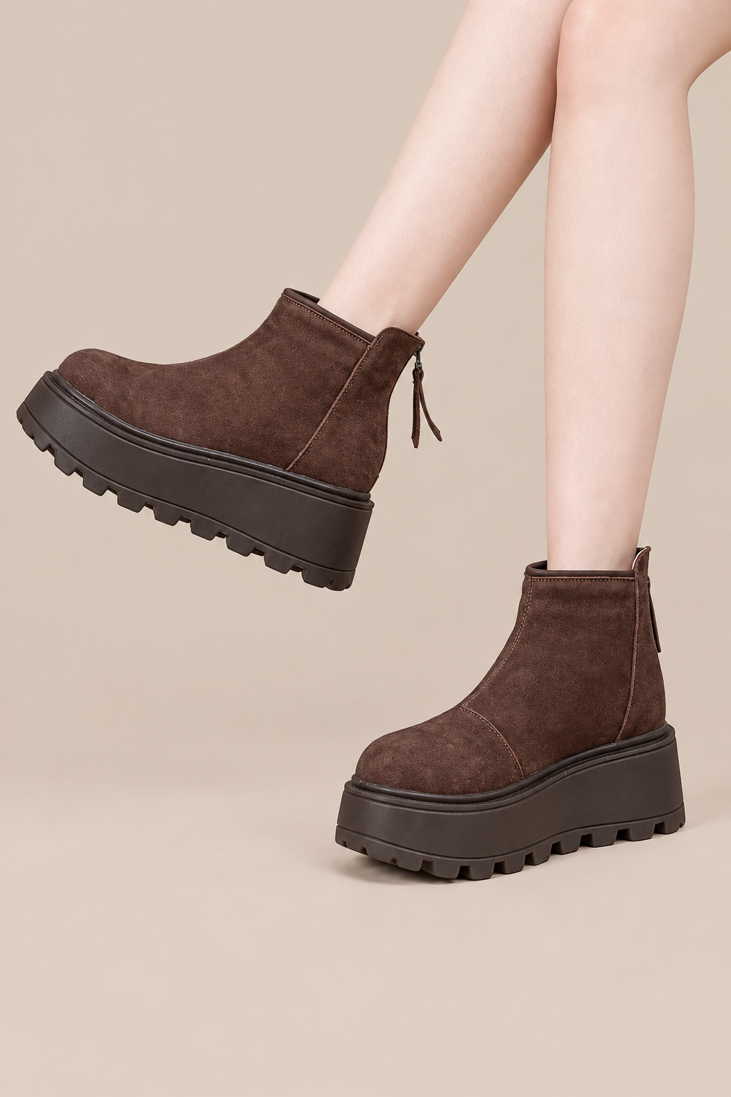 Zinnia | Winterstiefel Damen mit markanter Plateausohle