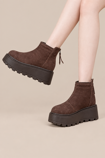 Zinnia | Winterstiefel Damen mit markanter Plateausohle